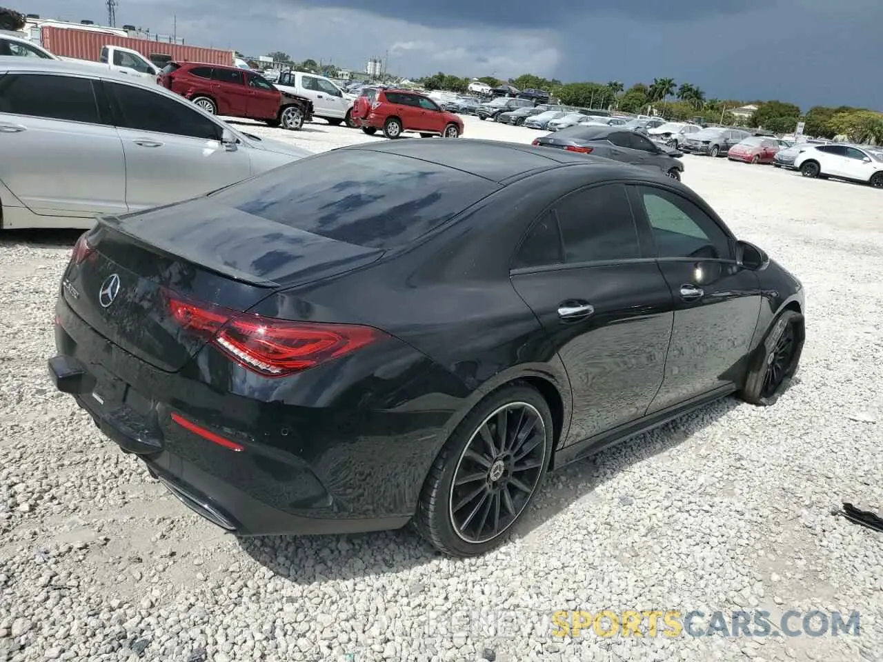 3 Фотография поврежденного автомобиля W1K5J4GB5PN370400 MERCEDES-BENZ CLA-CLASS 2023