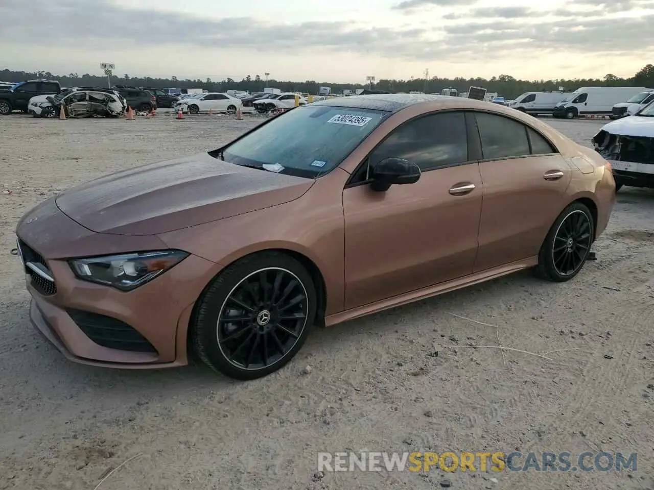 1 Photograph of a damaged car W1K5J4GB8PN329307 MERCEDES-BENZ CLA-CLASS 2023