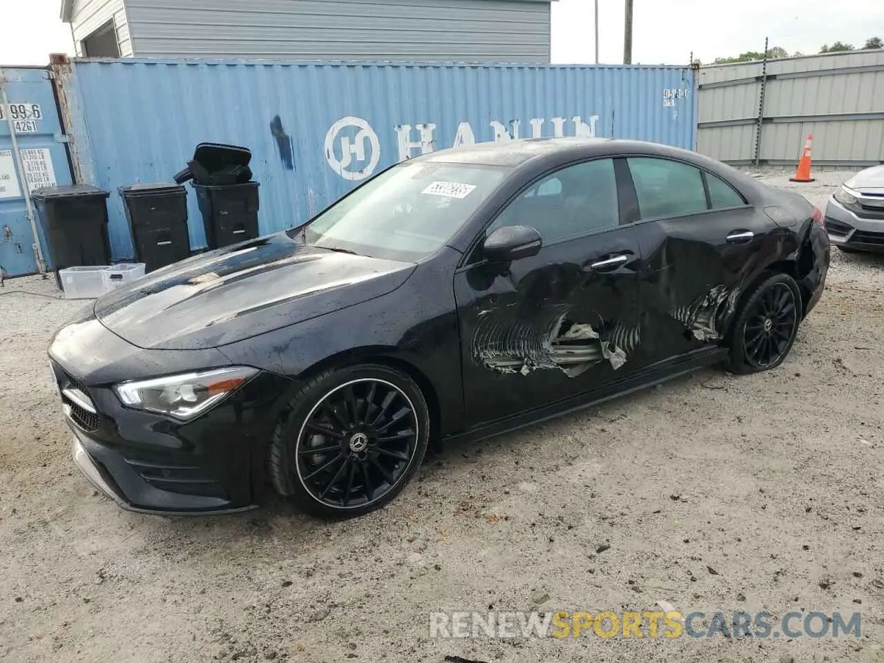 1 Photograph of a damaged car W1K5J4GB8PN394478 MERCEDES-BENZ CLA-CLASS 2023