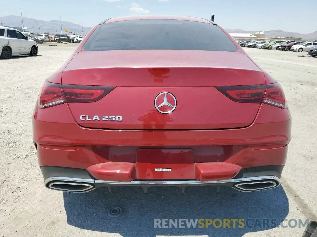 6 Photograph of a damaged car W1K5J4GB9PN330675 MERCEDES-BENZ CLA-CLASS 2023