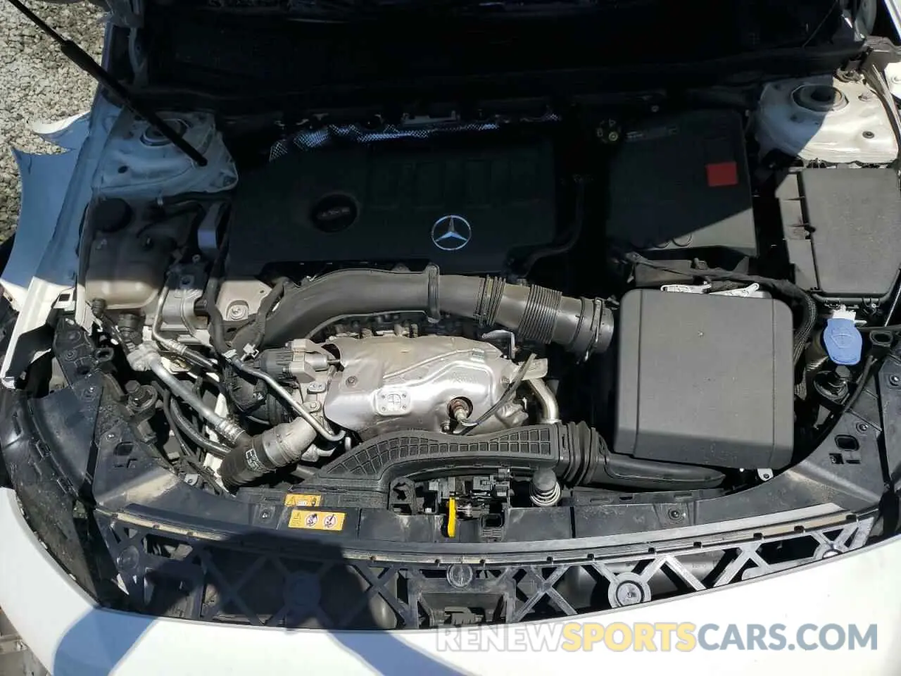 11 Фотография поврежденного автомобиля W1K5J4GBXPN331611 MERCEDES-BENZ CLA-CLASS 2023