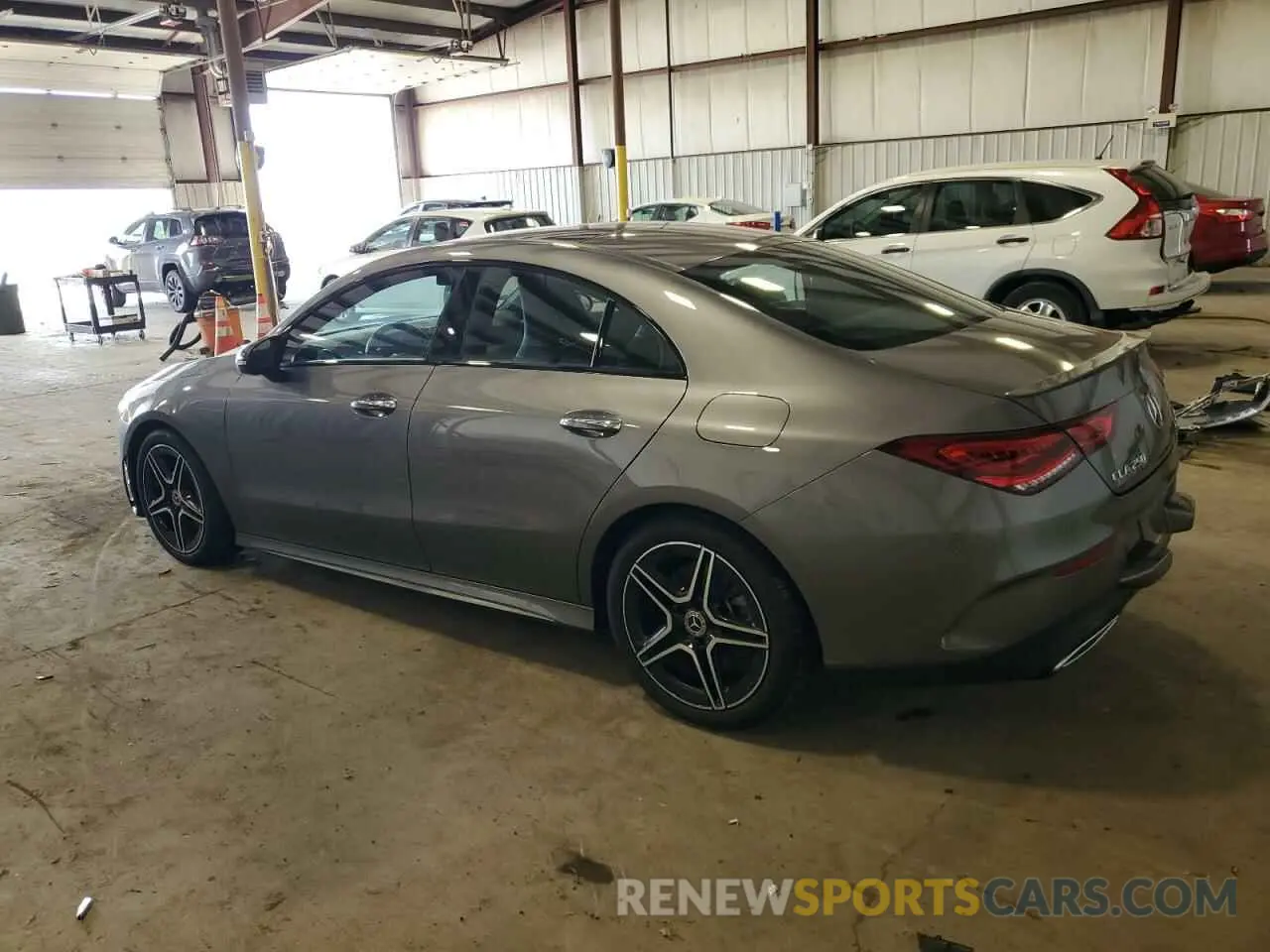 2 Photograph of a damaged car W1K5J4HB0PN329994 MERCEDES-BENZ CLA-CLASS 2023