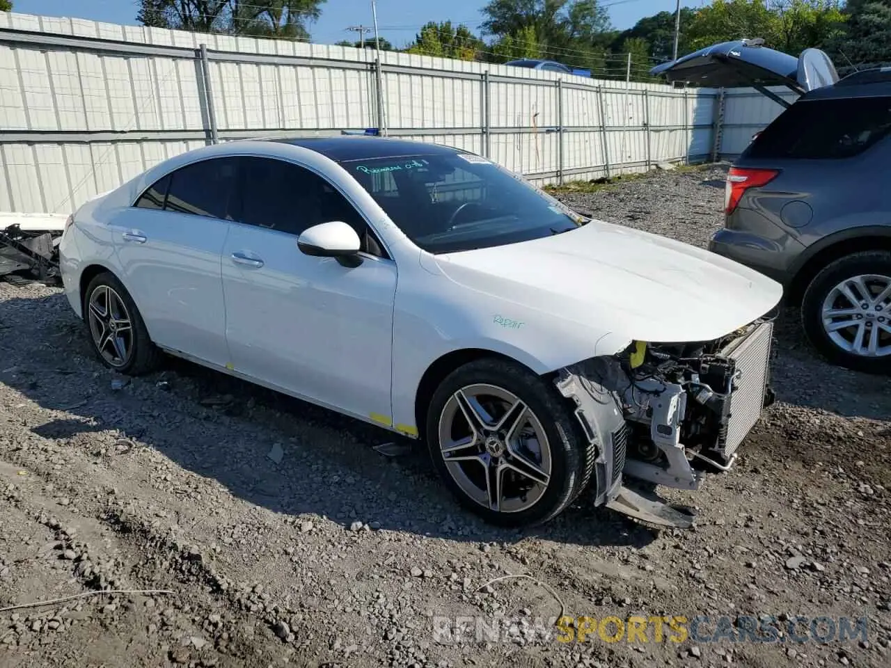 4 Фотография поврежденного автомобиля W1K5J4HB0PN333043 MERCEDES-BENZ CLA-CLASS 2023