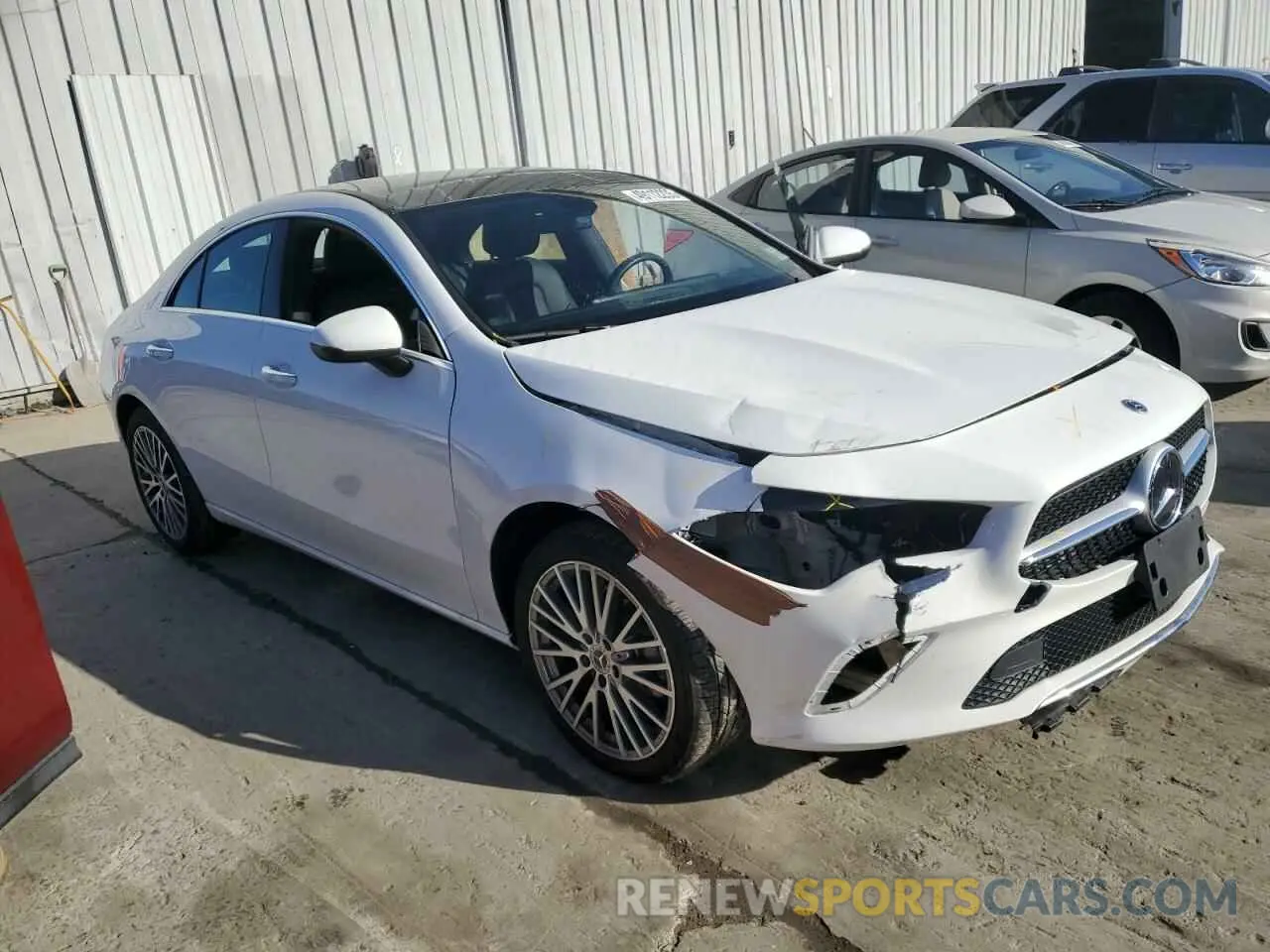 4 Photograph of a damaged car W1K5J4HB1PN419896 MERCEDES-BENZ CLA-CLASS 2023