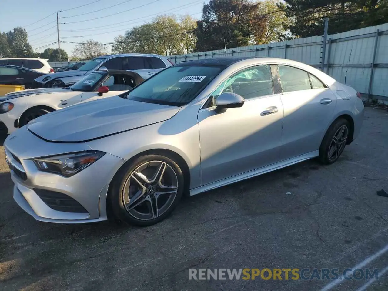 1 Фотография поврежденного автомобиля W1K5J4HB6PN371845 MERCEDES-BENZ CLA-CLASS 2023