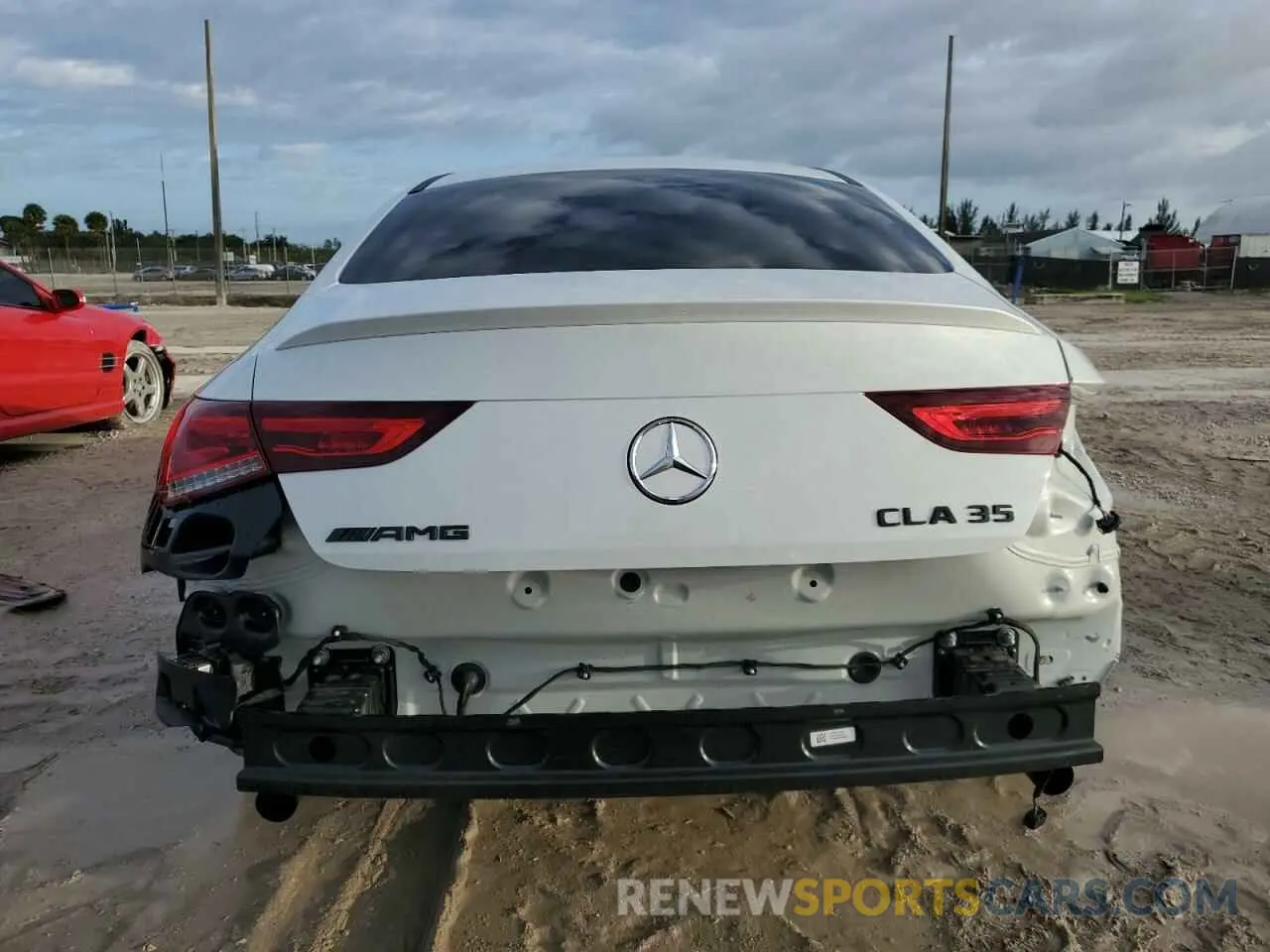 6 Photograph of a damaged car W1K5J5BB0PN408872 MERCEDES-BENZ CLA-CLASS 2023