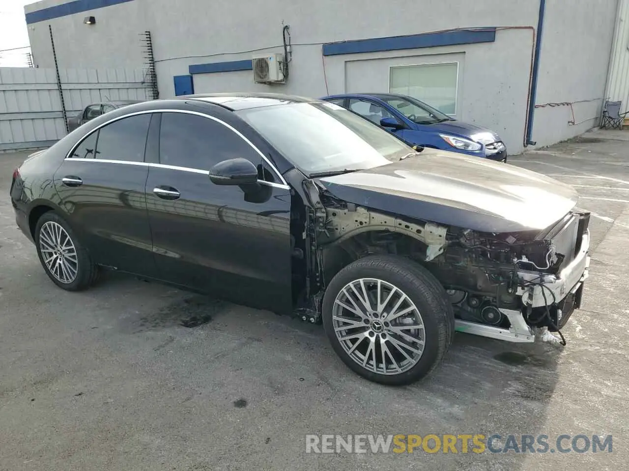 4 Photograph of a damaged car W1K5J4GB2RN467265 MERCEDES-BENZ CLA-CLASS 2024