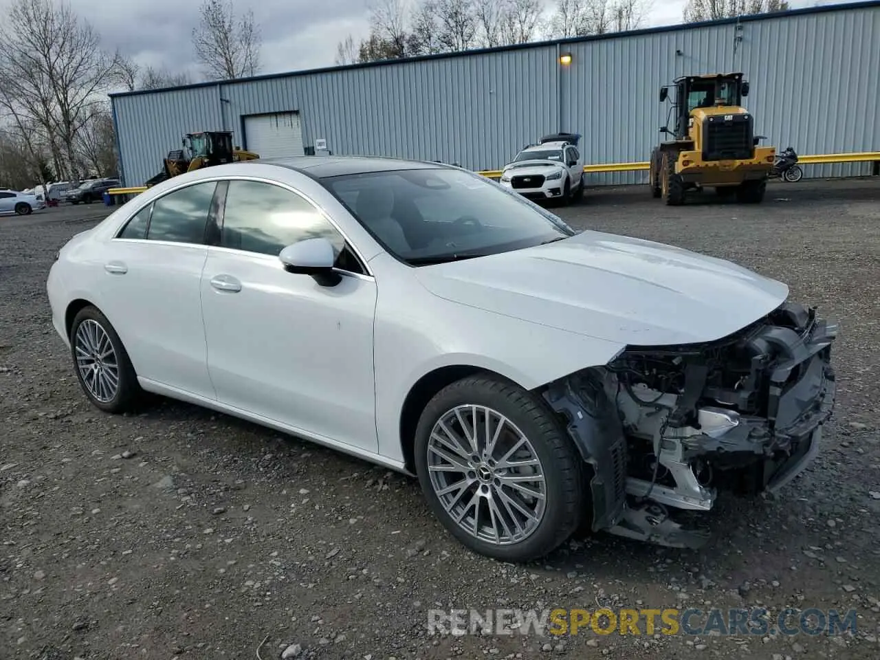 4 Photograph of a damaged car W1K5J4HB1RN450181 MERCEDES-BENZ CLA-CLASS 2024