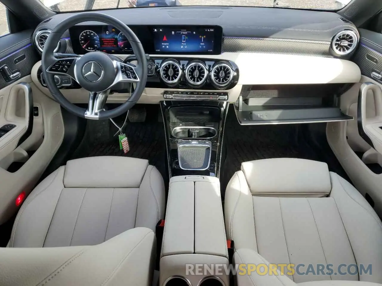 8 Photograph of a damaged car W1K5J4HB1RN450181 MERCEDES-BENZ CLA-CLASS 2024