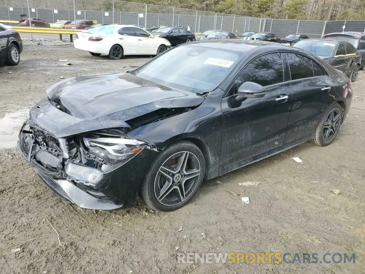 1 Фотография поврежденного автомобиля W1K5J4HB5RN454962 MERCEDES-BENZ CLA-CLASS 2024