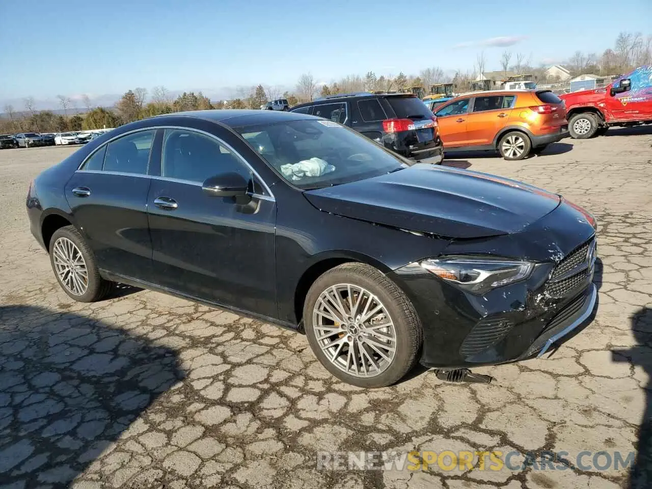 4 Photograph of a damaged car W1K5J4HB5RN455240 MERCEDES-BENZ CLA-CLASS 2024