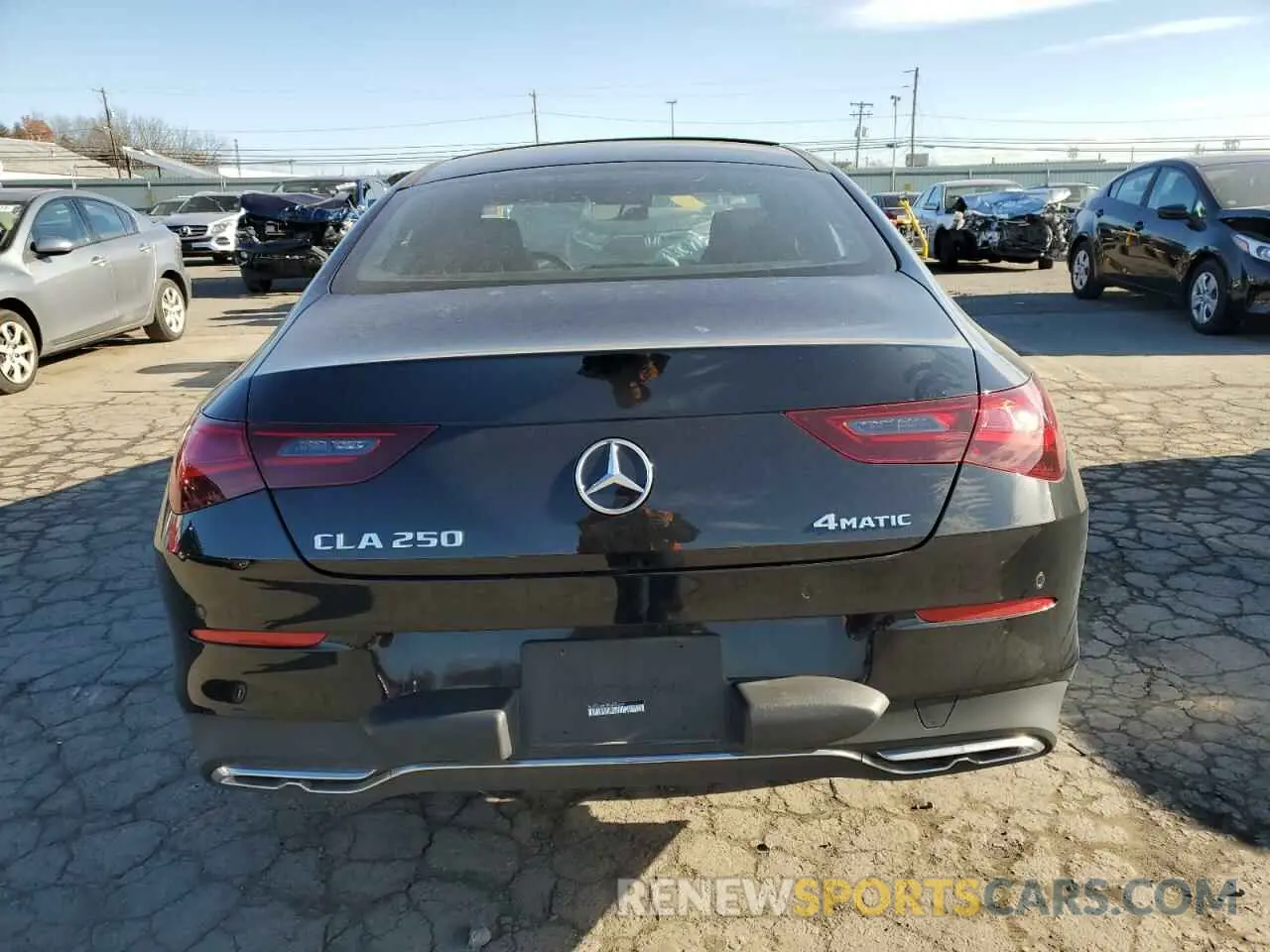 6 Photograph of a damaged car W1K5J4HB5RN455240 MERCEDES-BENZ CLA-CLASS 2024