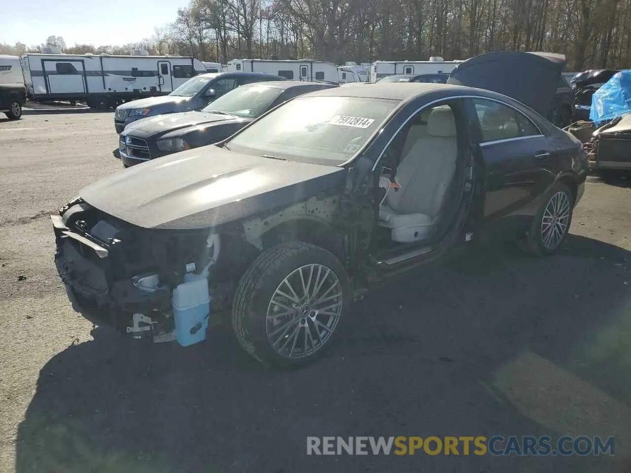 1 Photograph of a damaged car W1K5J4HBXRN455959 MERCEDES-BENZ CLA-CLASS 2024