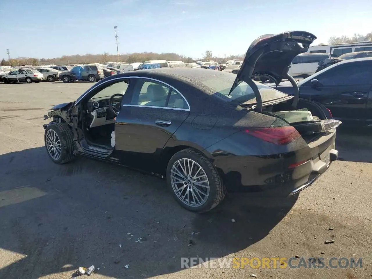 2 Photograph of a damaged car W1K5J4HBXRN455959 MERCEDES-BENZ CLA-CLASS 2024