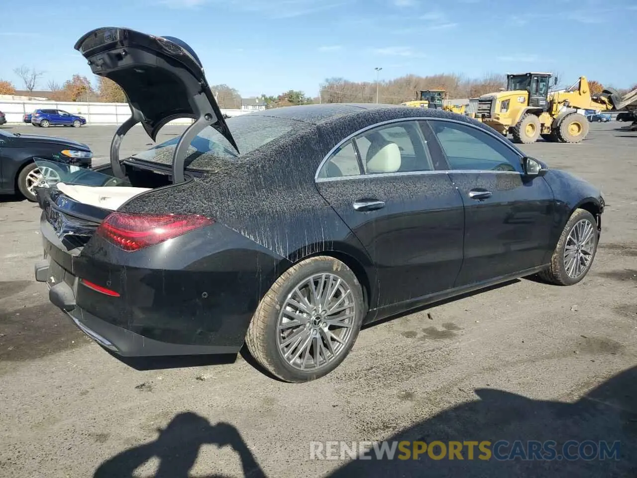3 Photograph of a damaged car W1K5J4HBXRN455959 MERCEDES-BENZ CLA-CLASS 2024