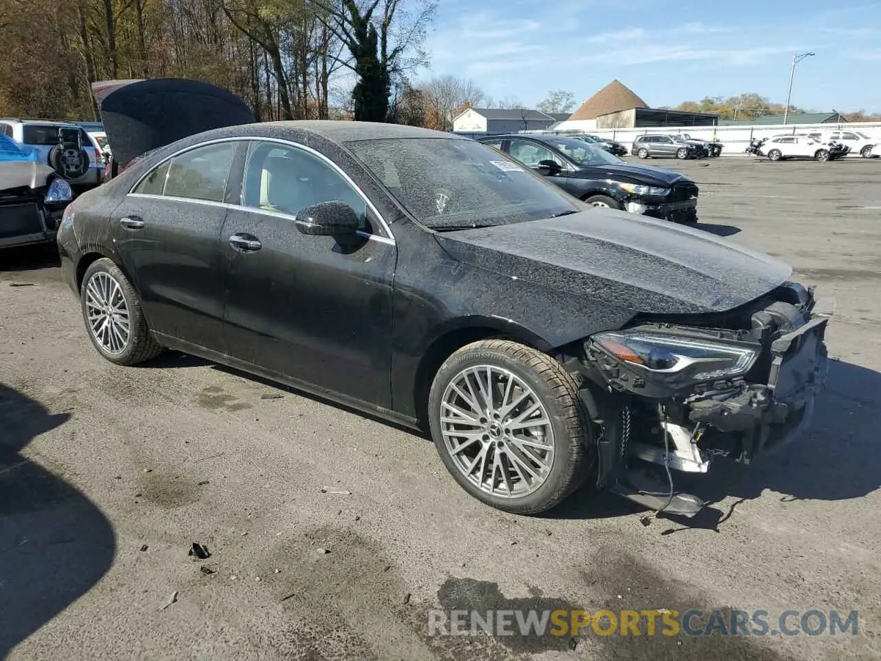 4 Photograph of a damaged car W1K5J4HBXRN455959 MERCEDES-BENZ CLA-CLASS 2024