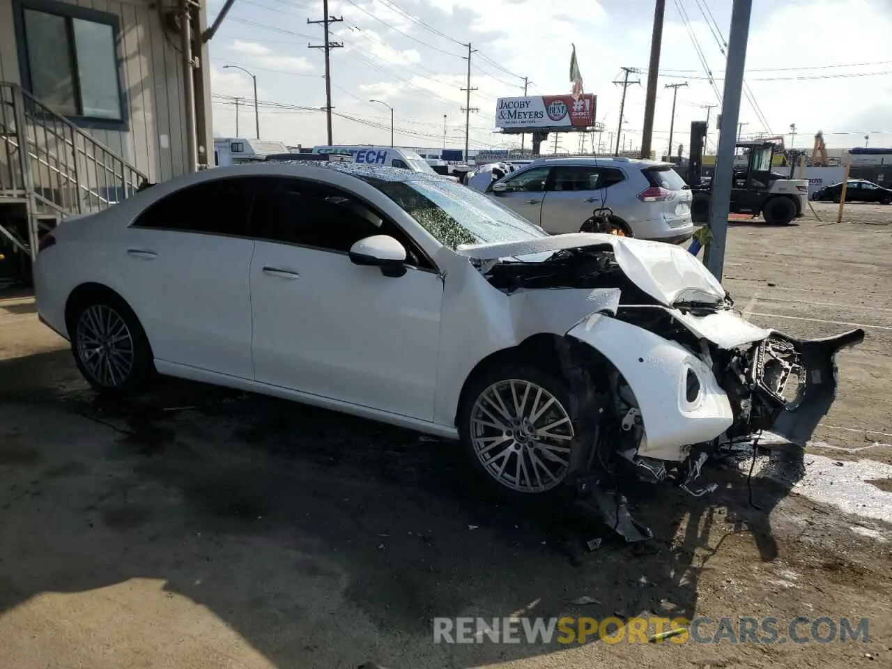 4 Фотография поврежденного автомобиля W1K5J4GB2SN527146 MERCEDES-BENZ CLA-CLASS 2025