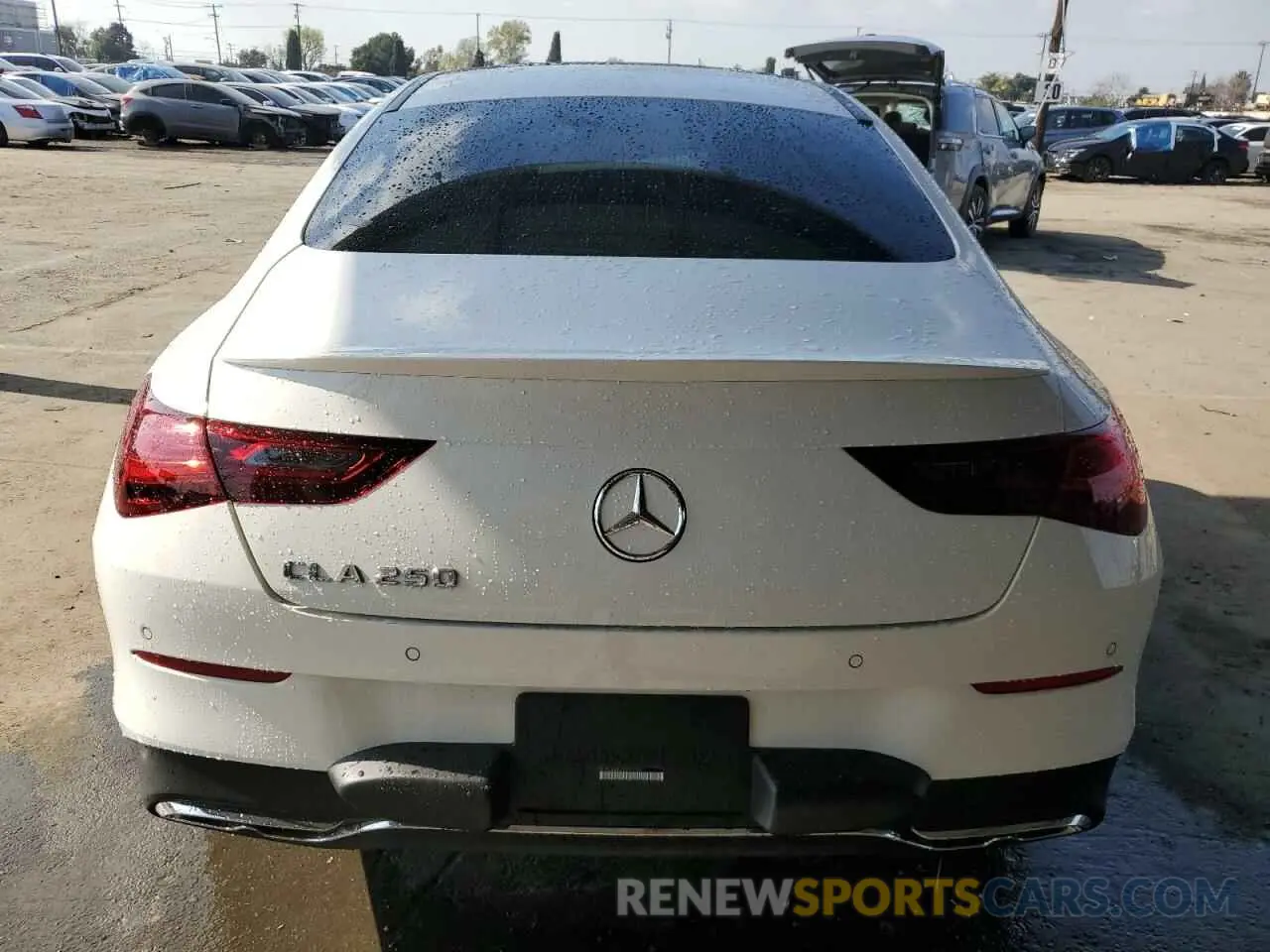 6 Фотография поврежденного автомобиля W1K5J4GB2SN527146 MERCEDES-BENZ CLA-CLASS 2025