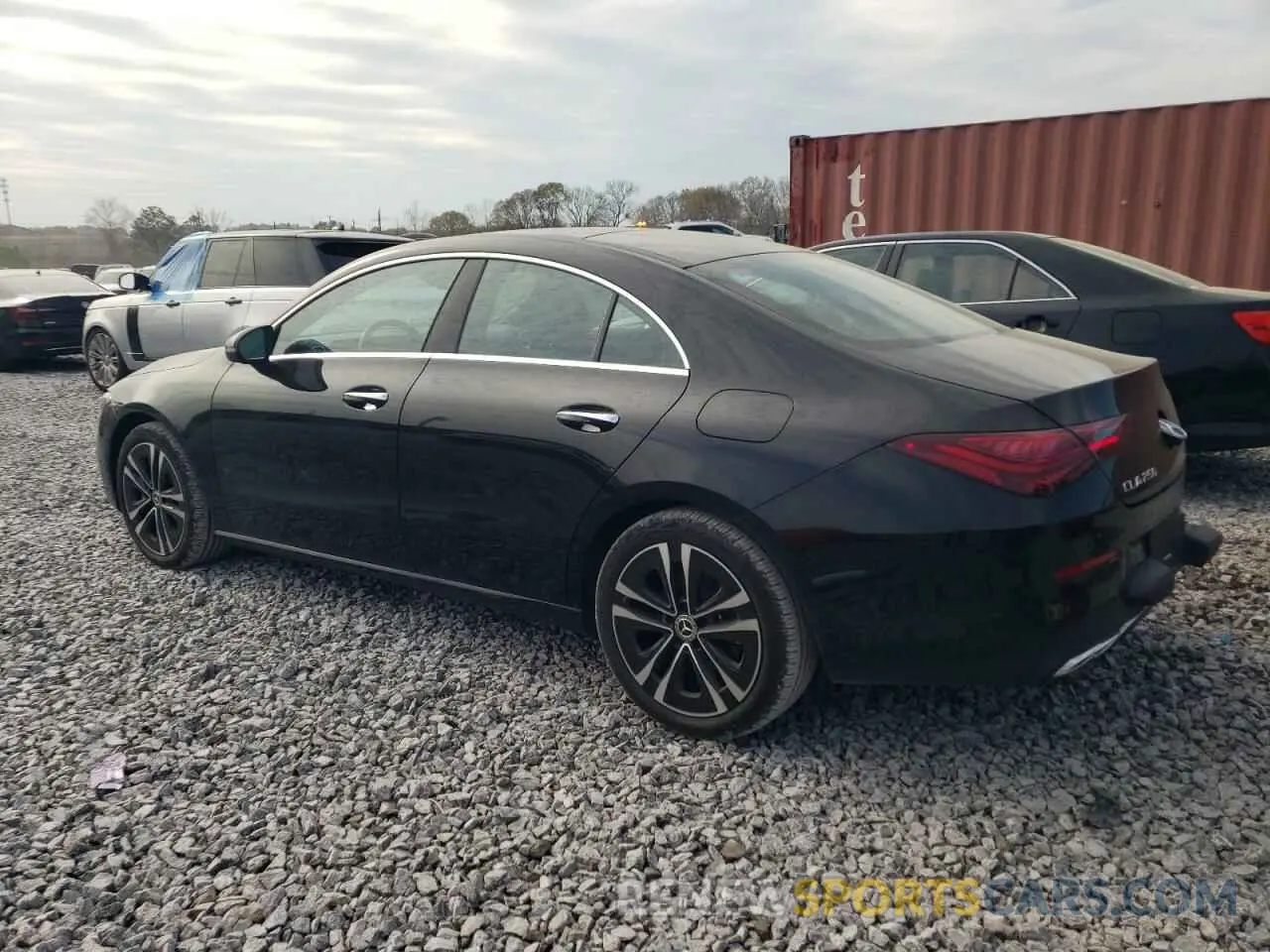 2 Photograph of a damaged car W1K5J4GB3SN490785 MERCEDES-BENZ CLA-CLASS 2025