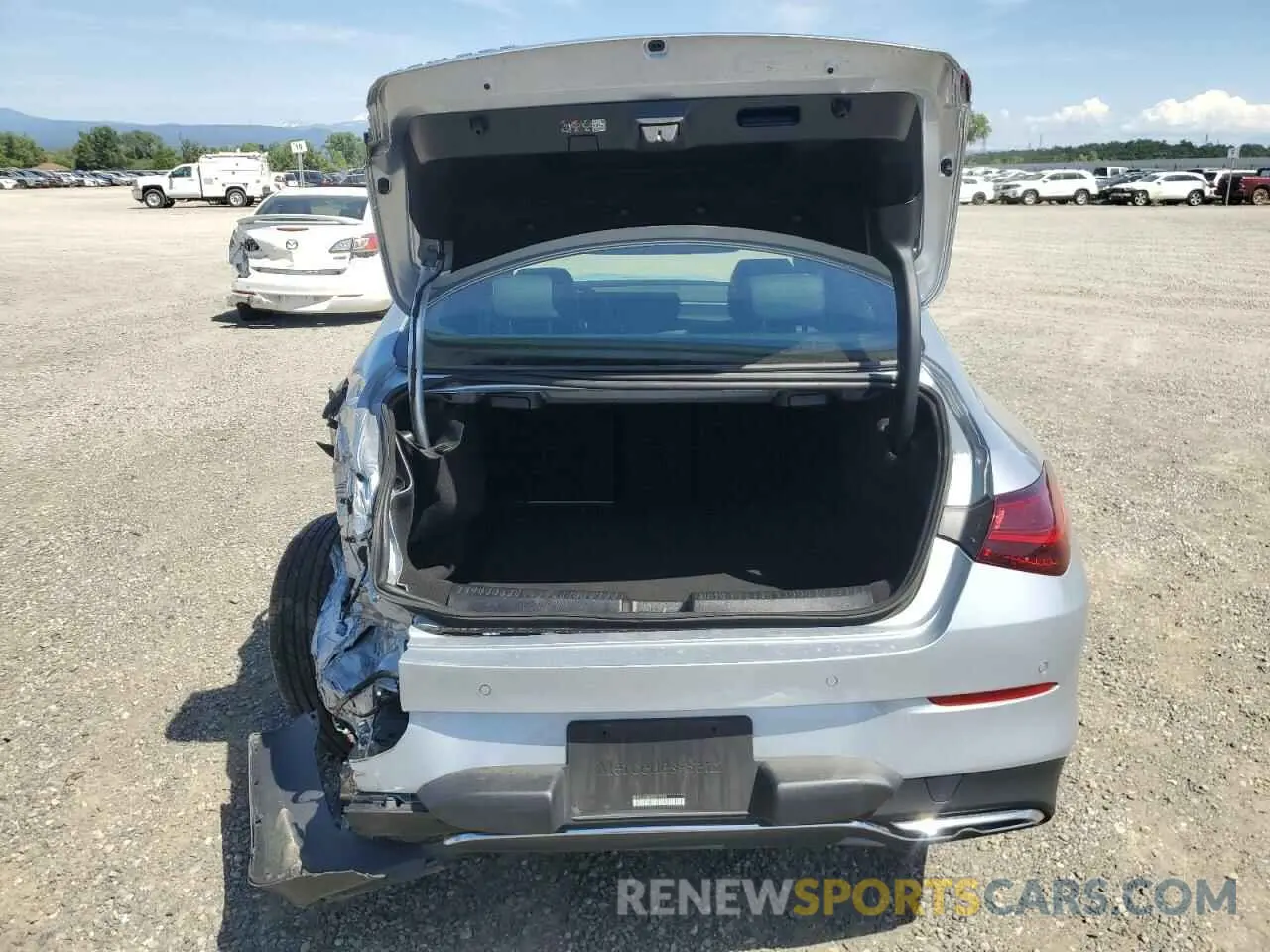 6 Photograph of a damaged car W1K5J4GB4SN519212 MERCEDES-BENZ CLA-CLASS 2025