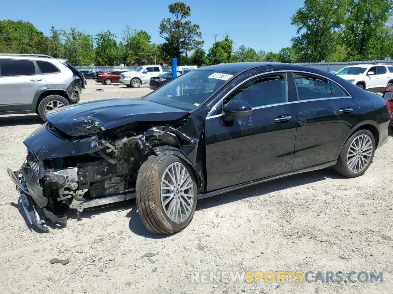 1 Photograph of a damaged car W1K5J4GB5SN519414 MERCEDES-BENZ CLA-CLASS 2025