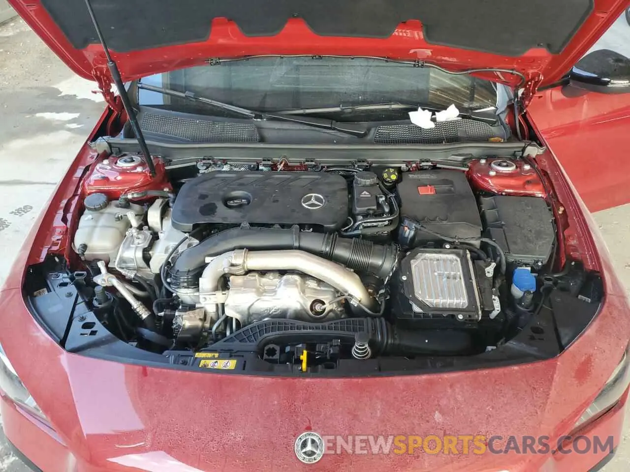 11 Photograph of a damaged car W1K5J4GB9SN481816 MERCEDES-BENZ CLA-CLASS 2025