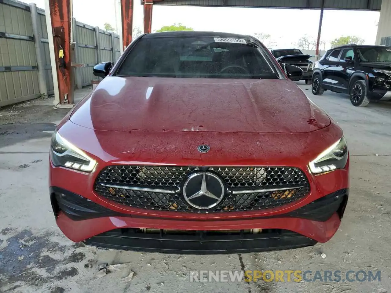 5 Photograph of a damaged car W1K5J4GB9SN481816 MERCEDES-BENZ CLA-CLASS 2025