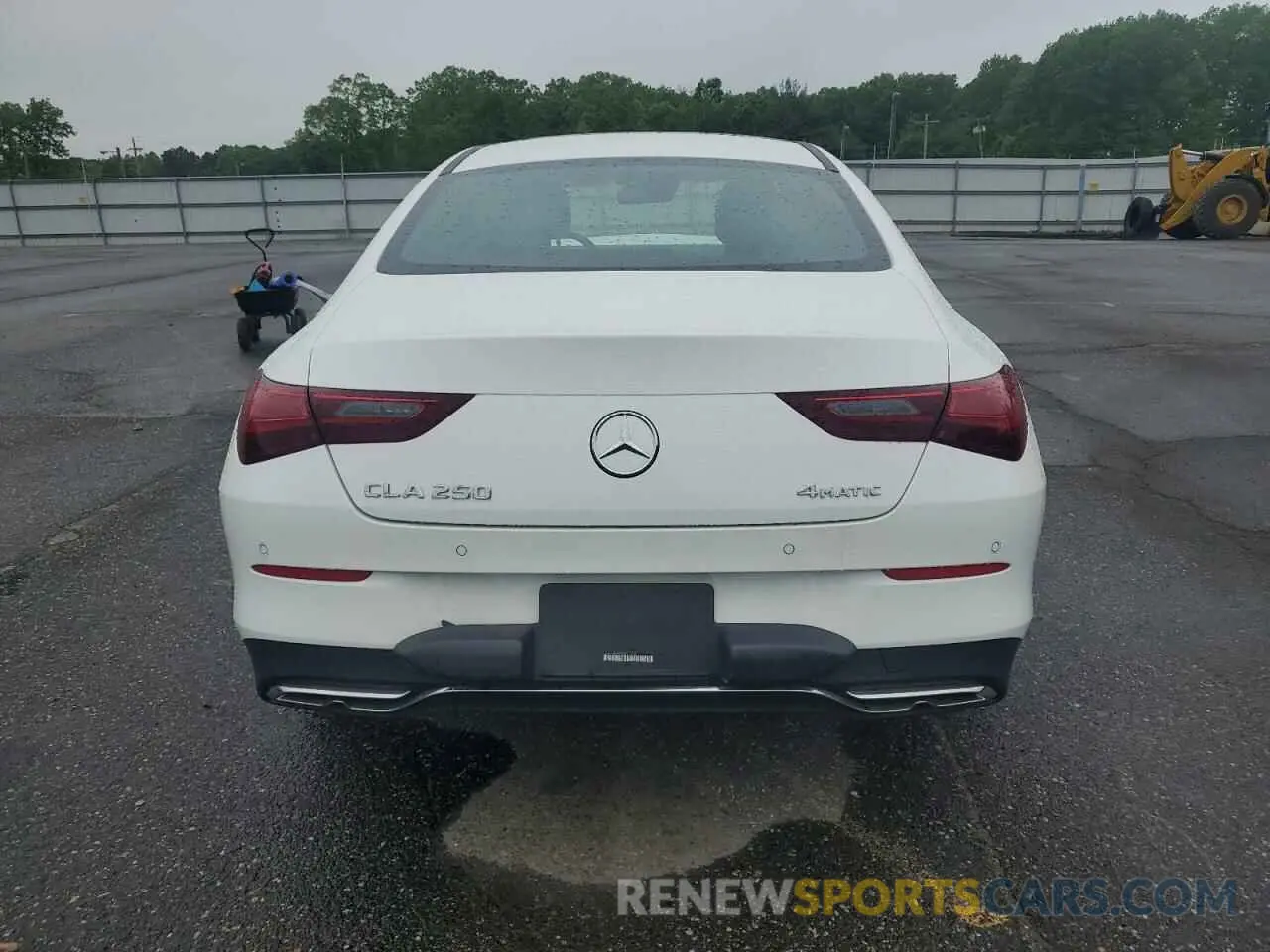 6 Photograph of a damaged car W1K5J4HB5SN511148 MERCEDES-BENZ CLA-CLASS 2025
