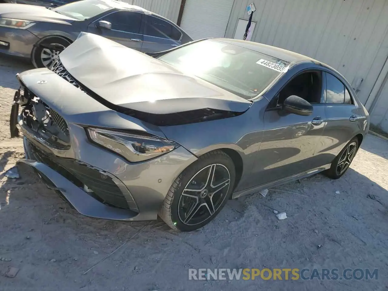 1 Photograph of a damaged car W1K5J4HB7SN491257 MERCEDES-BENZ CLA-CLASS 2025
