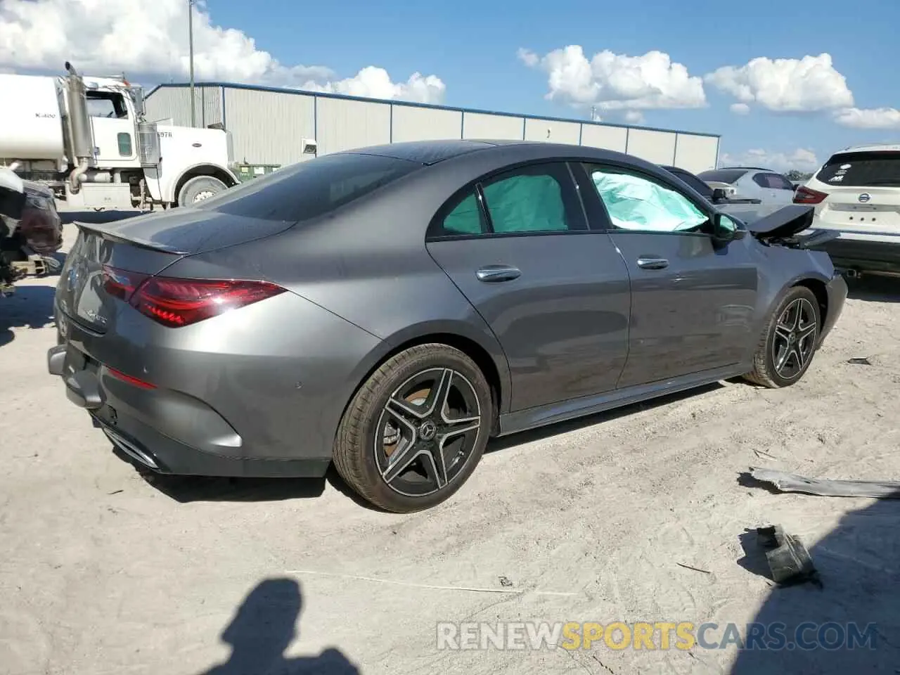 3 Photograph of a damaged car W1K5J4HB7SN491257 MERCEDES-BENZ CLA-CLASS 2025
