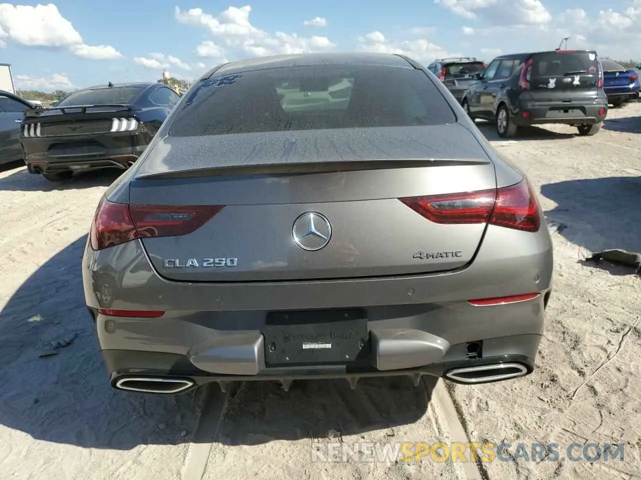 6 Photograph of a damaged car W1K5J4HB7SN491257 MERCEDES-BENZ CLA-CLASS 2025