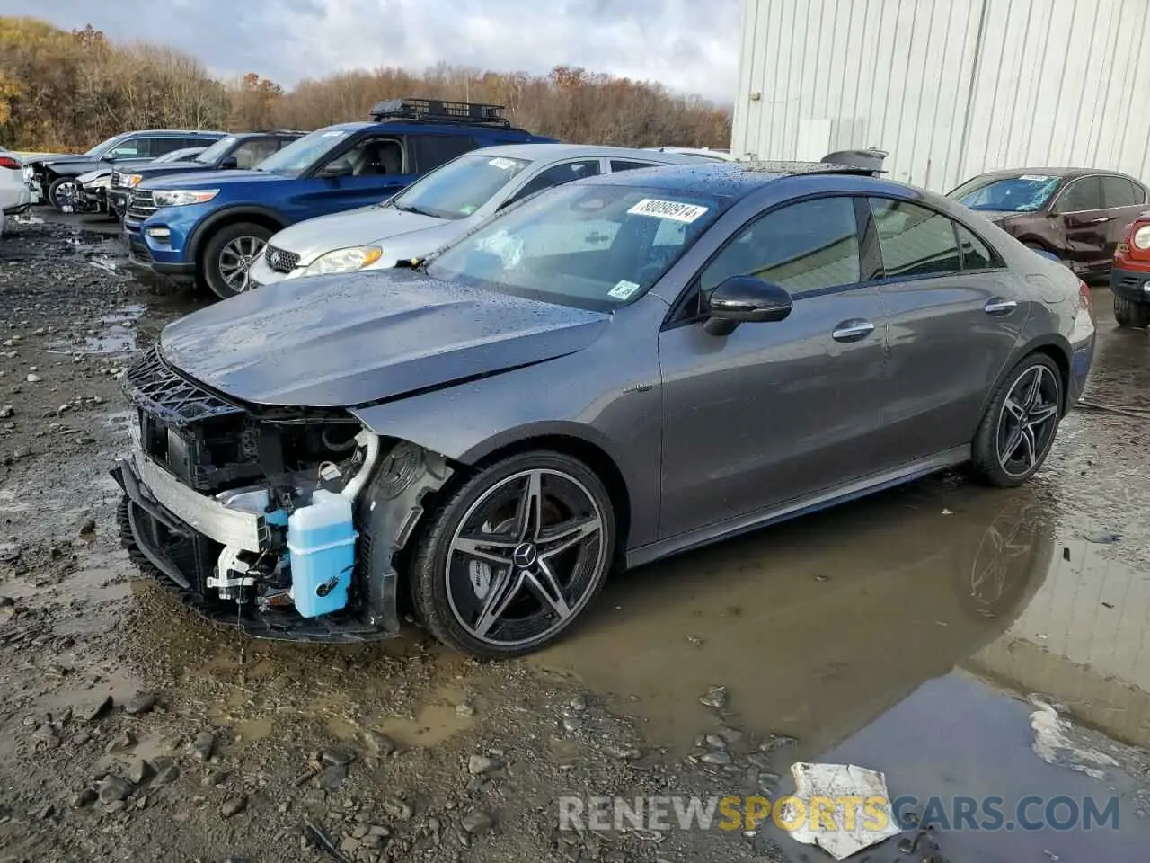 1 Photograph of a damaged car W1K5J5BB7SN509299 MERCEDES-BENZ CLA-CLASS 2025