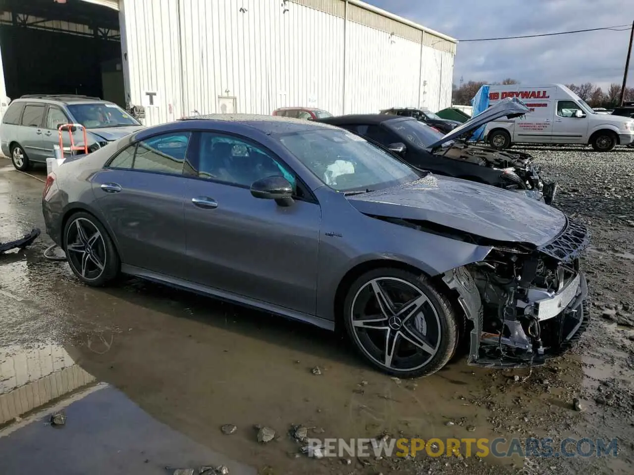 4 Photograph of a damaged car W1K5J5BB7SN509299 MERCEDES-BENZ CLA-CLASS 2025