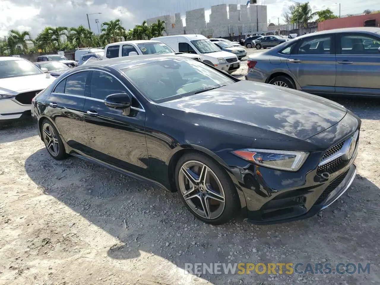 4 Фотография поврежденного автомобиля WDD2J5JB7KA039724 MERCEDES-BENZ CLC-CLASS 2019
