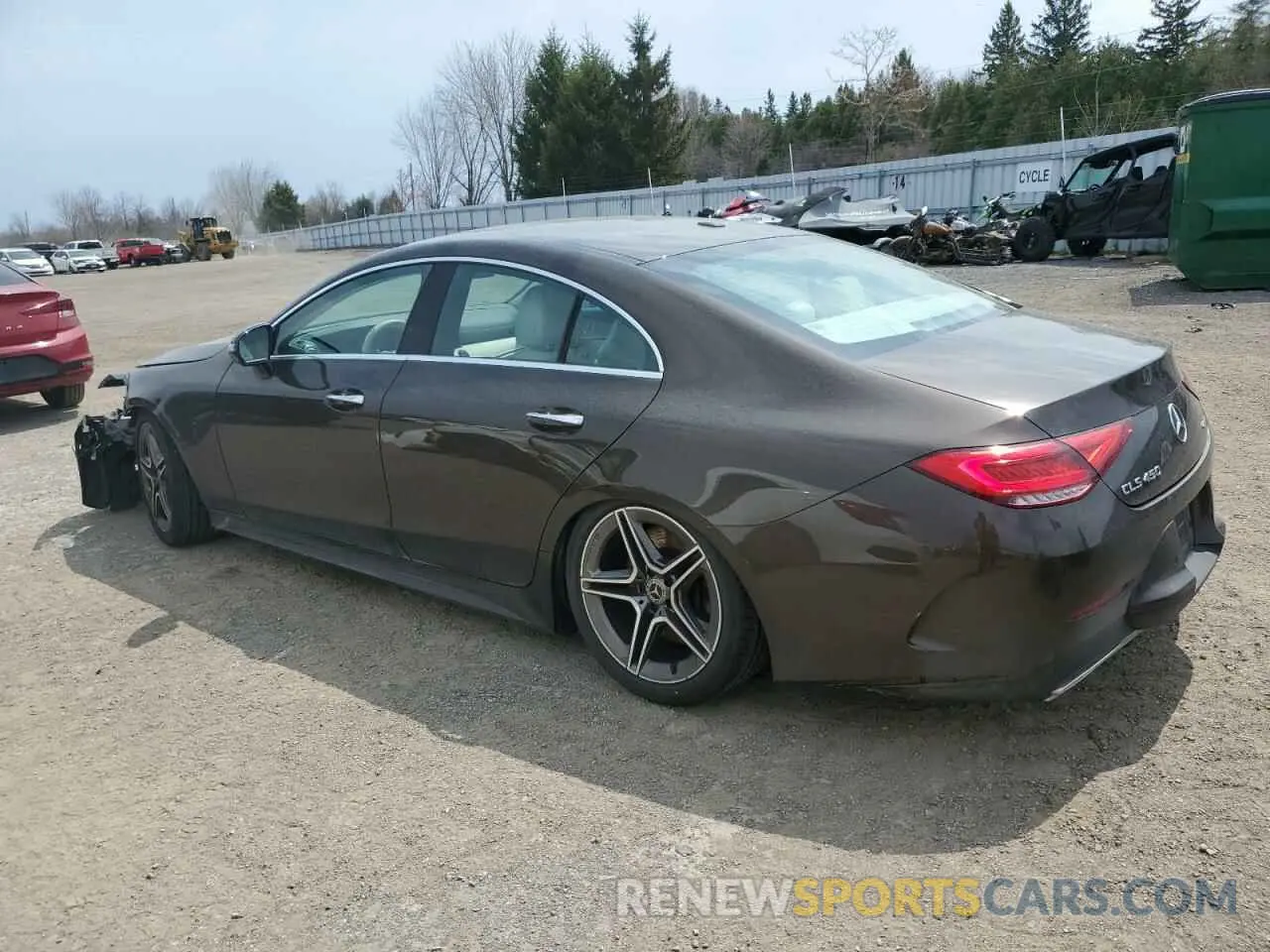 2 Photograph of a damaged car WDD2J5KB1KA030709 MERCEDES-BENZ CLC-CLASS 2019