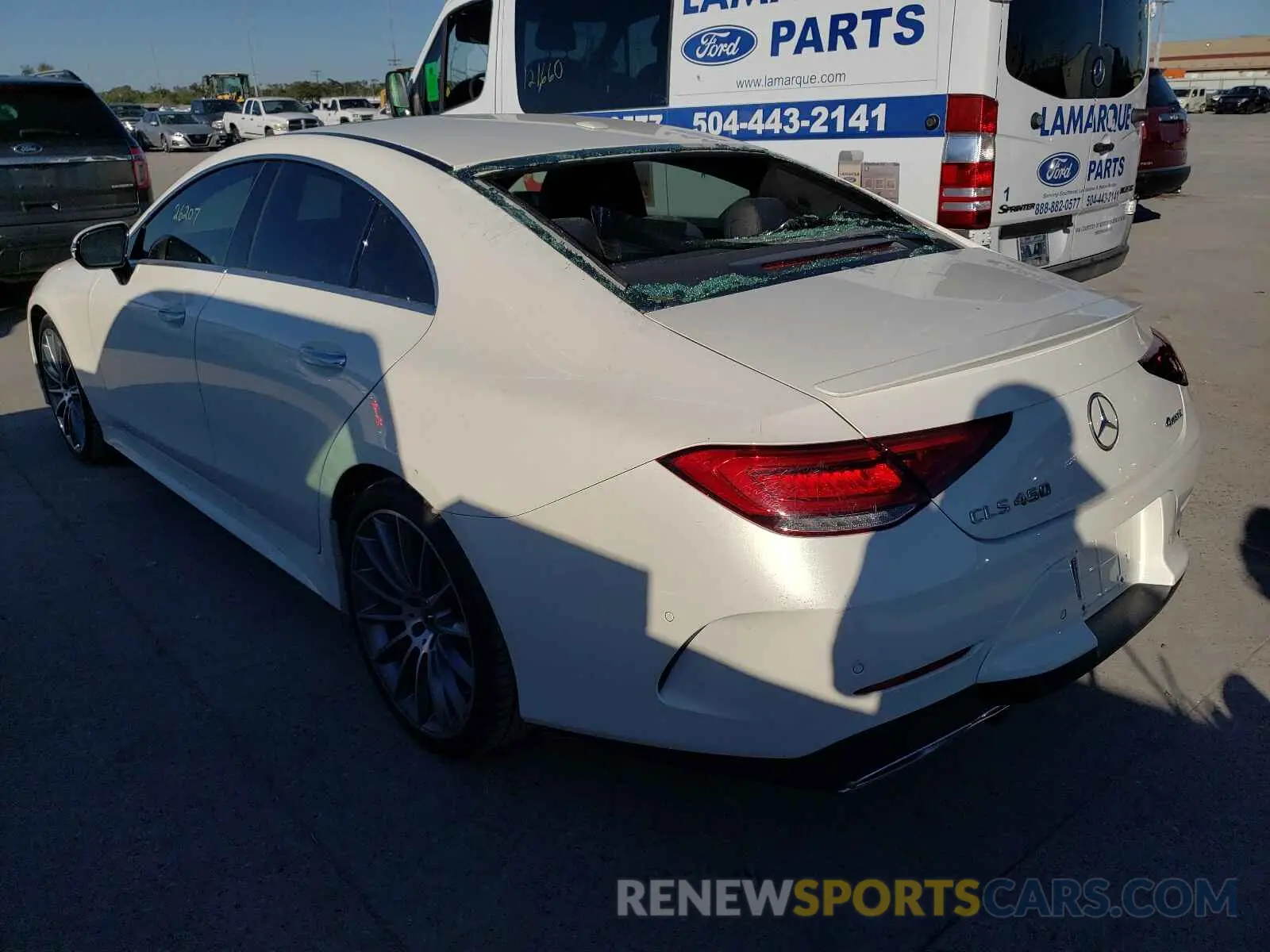 3 Photograph of a damaged car WDD2J5KBXKA027811 MERCEDES-BENZ CLC-CLASS 2019