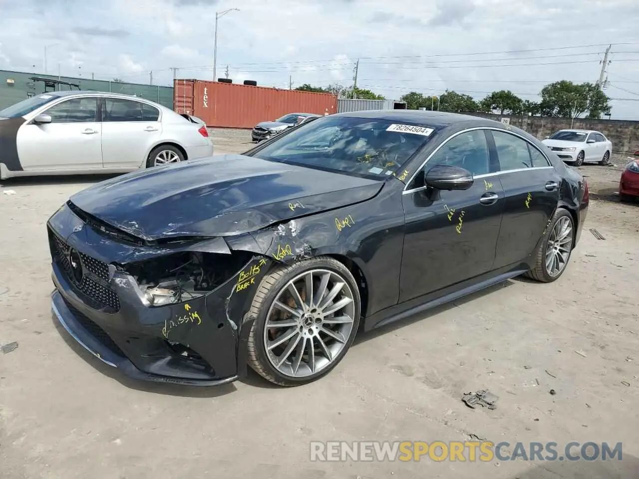 1 Photograph of a damaged car WDD2J5JB1LA050560 MERCEDES-BENZ CLC-CLASS 2020