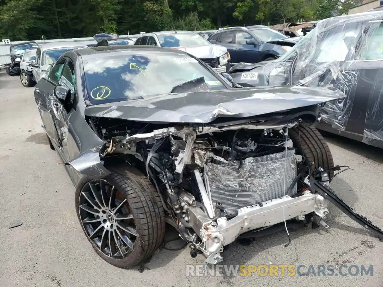 1 Фотография поврежденного автомобиля W1K2J5KB5MA090950 MERCEDES-BENZ CLC-CLASS 2021