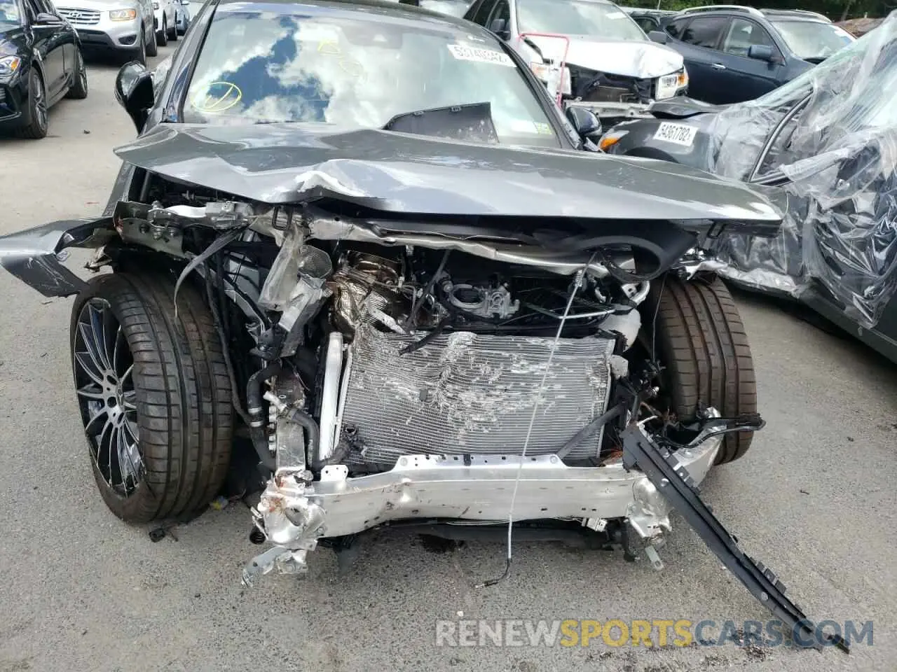 9 Фотография поврежденного автомобиля W1K2J5KB5MA090950 MERCEDES-BENZ CLC-CLASS 2021