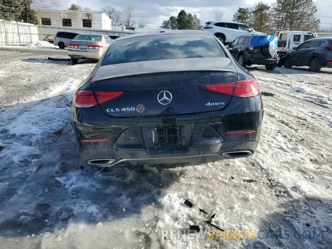 6 Photograph of a damaged car W1K2J5KB8MA086133 MERCEDES-BENZ CLC-CLASS 2021