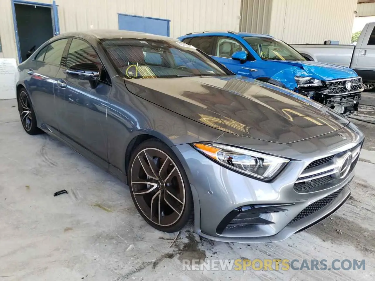 1 Photograph of a damaged car W1K2J6BB2MA086778 MERCEDES-BENZ CLC-CLASS 2021