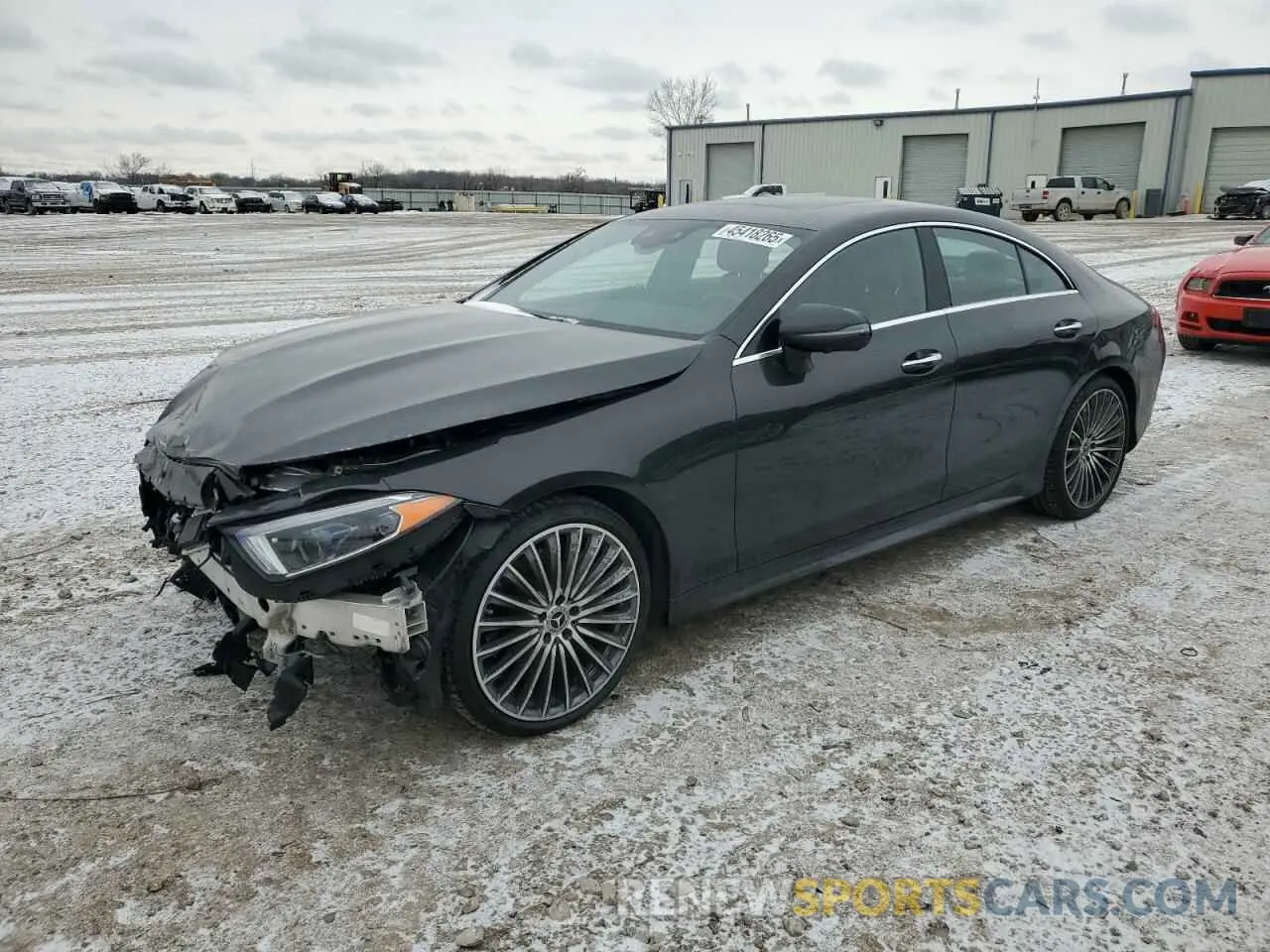 1 Photograph of a damaged car W1K2J5KB6NA095320 MERCEDES-BENZ CLC-CLASS 2022