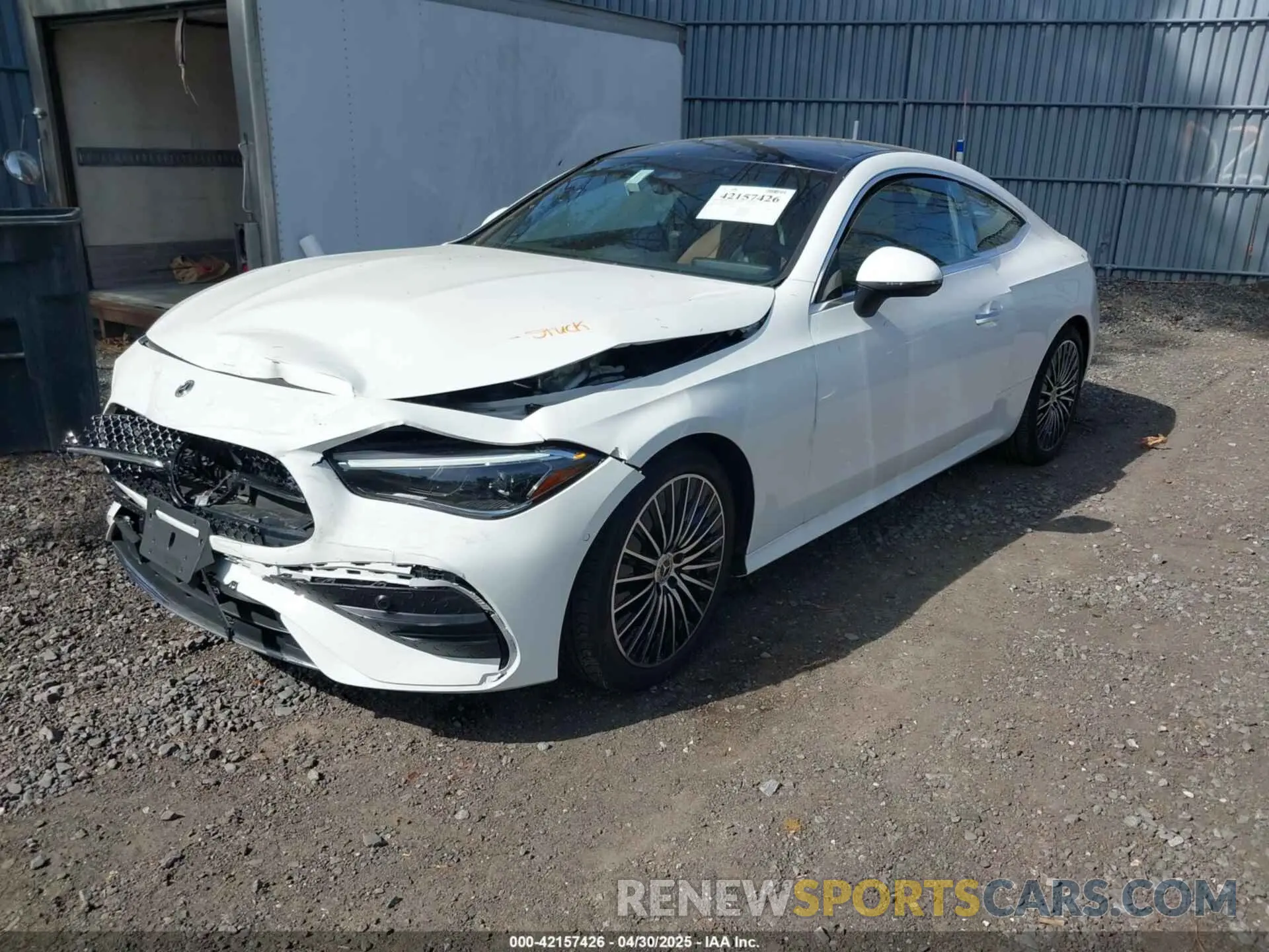 2 Photograph of a damaged car W1KMJ4HB6SF059099 MERCEDES-BENZ CLE 300 2025