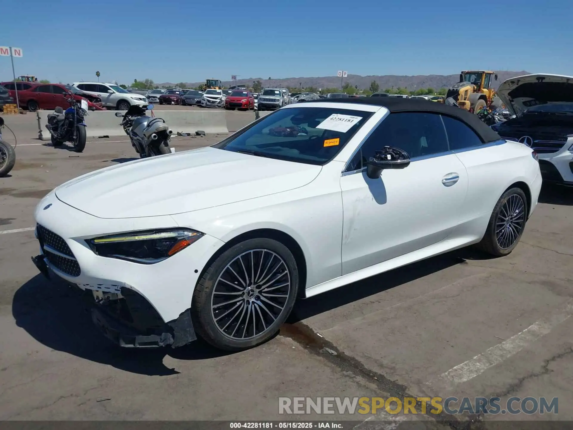 2 Photograph of a damaged car W1KMK4HB0SF064635 MERCEDES-BENZ CLE 300 2025