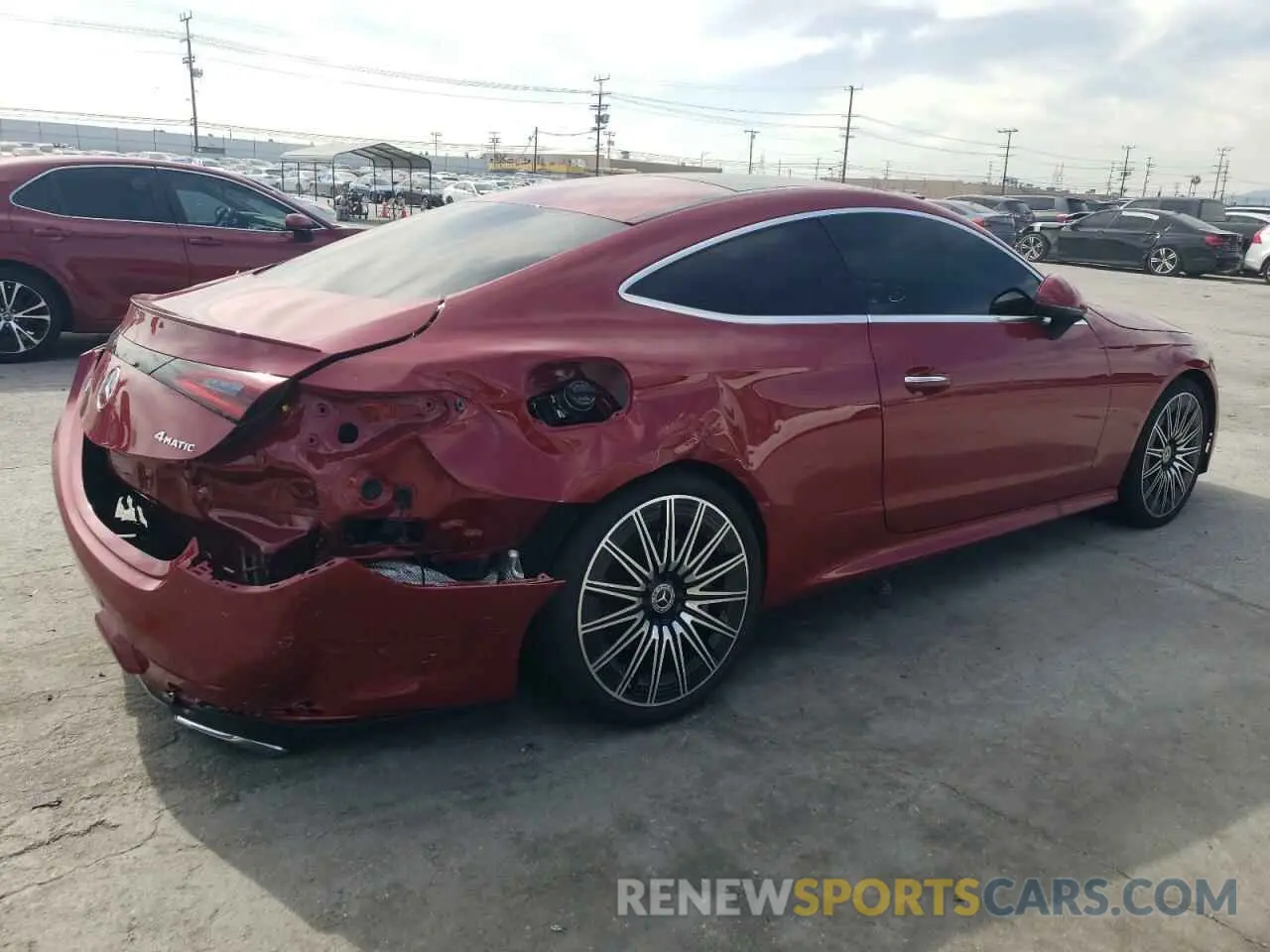 3 Photograph of a damaged car W1KMJ6BB0RF021432 MERCEDES-BENZ CLE 450 4M 2024