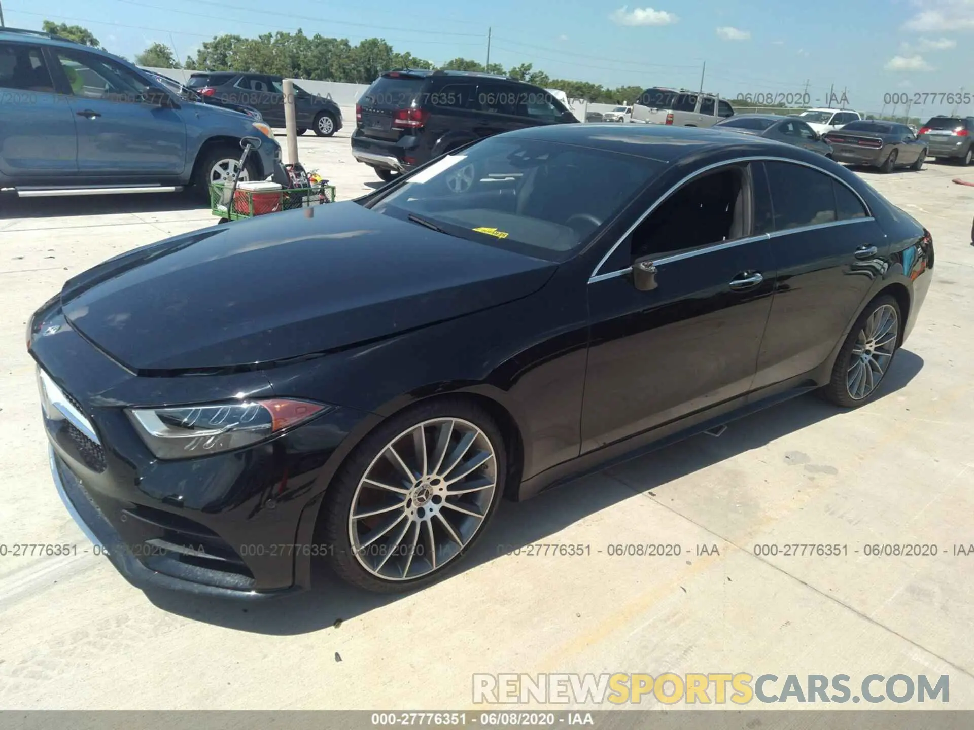 2 Photograph of a damaged car WDD2J5JB7KA020977 MERCEDES-BENZ CLS 2019