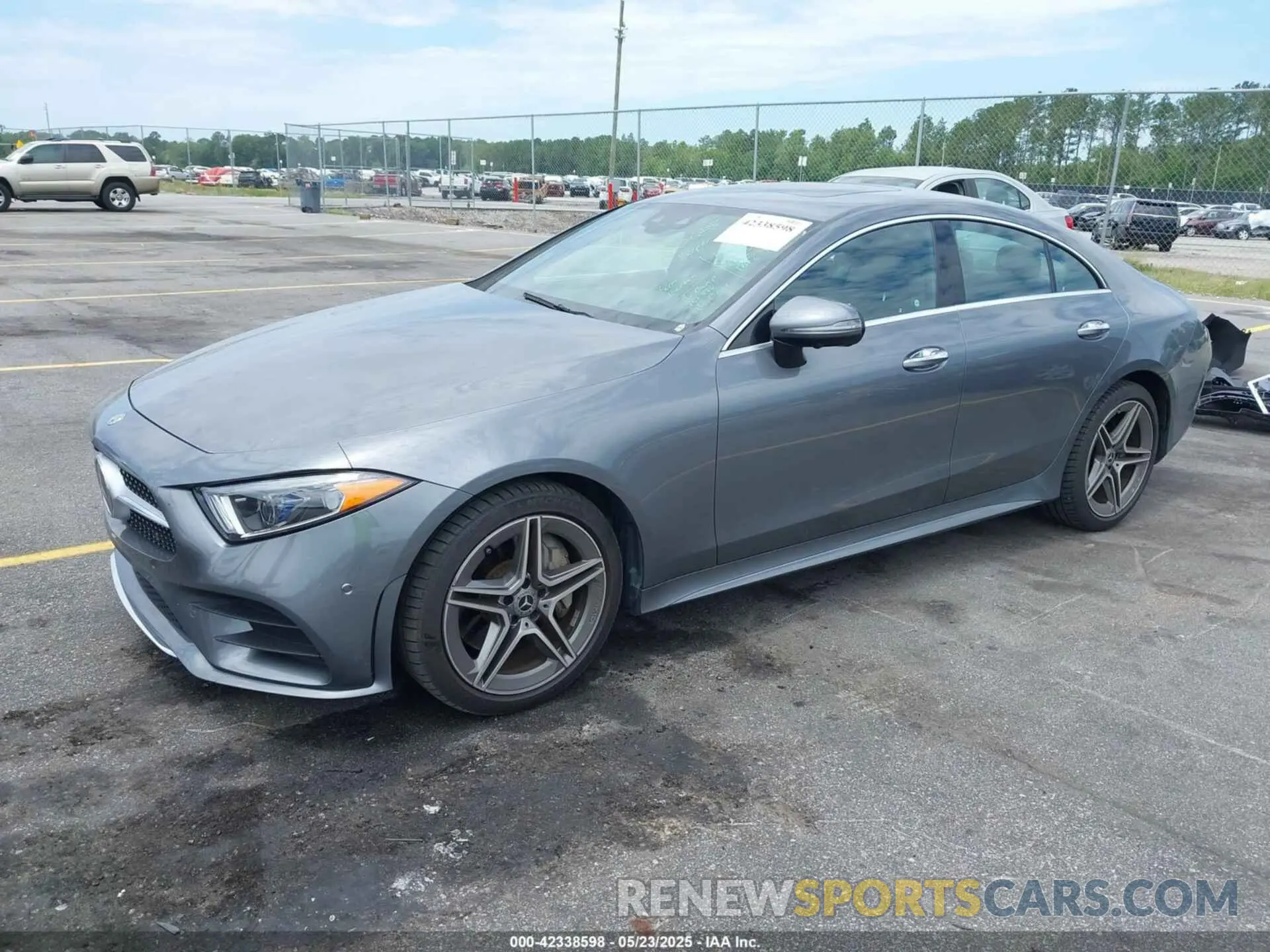 2 Photograph of a damaged car WDD2J5KB1KA019595 MERCEDES-BENZ CLS 450 2019
