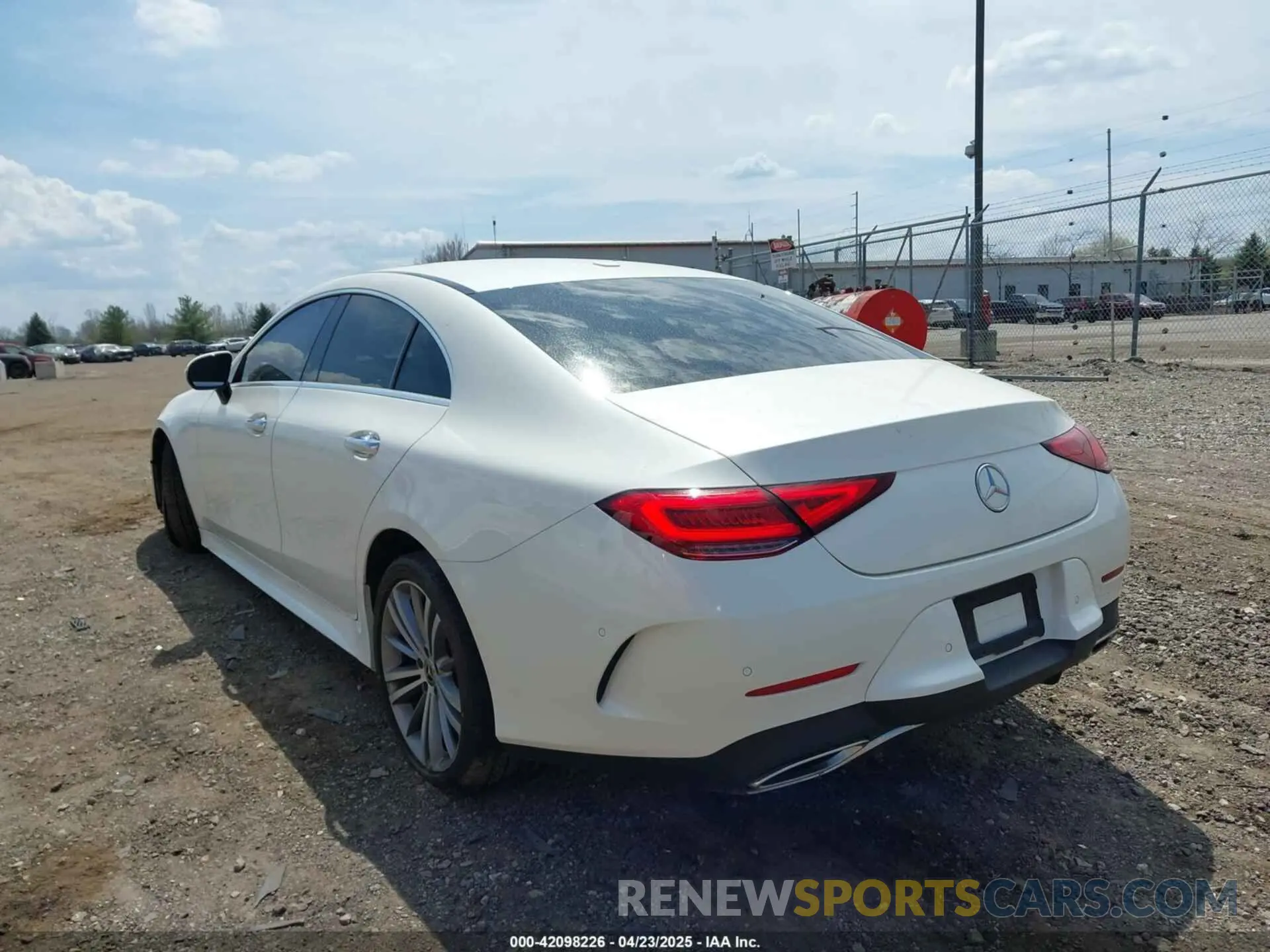 3 Photograph of a damaged car WDD2J5KB3LA049845 MERCEDES-BENZ CLS 450 2020