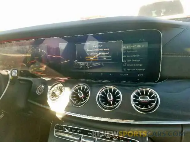 9 Photograph of a damaged car WDD2J5KB8KA007962 MERCEDES-BENZ CLS 450 4M 2019