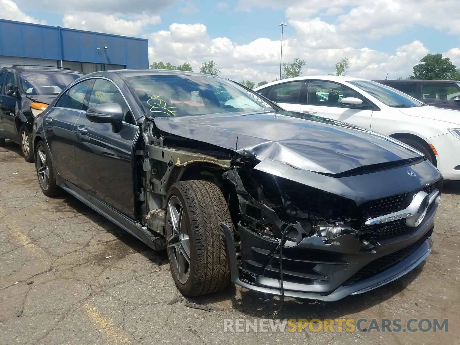 1 Photograph of a damaged car WDD2J5KB8KA019285 MERCEDES-BENZ CLS 450 4M 2019